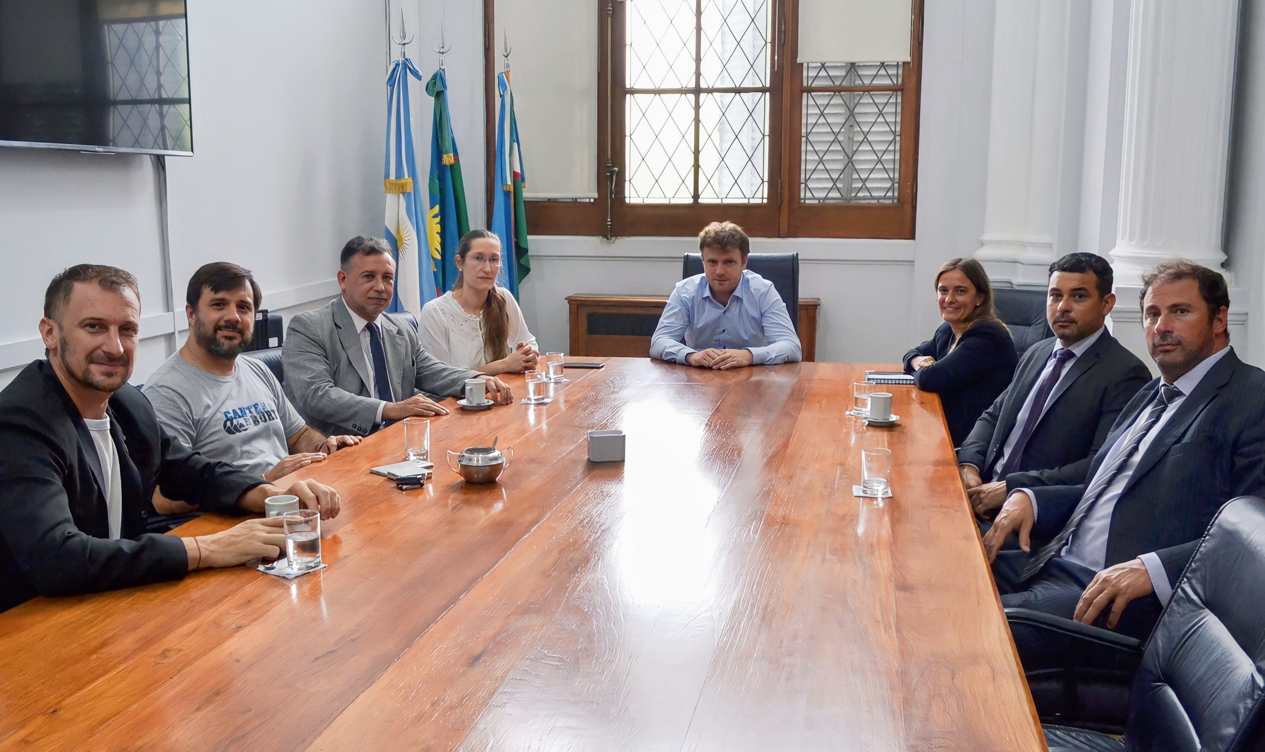 El intendente Maximiliano Wesner se reunió con el fiscal general